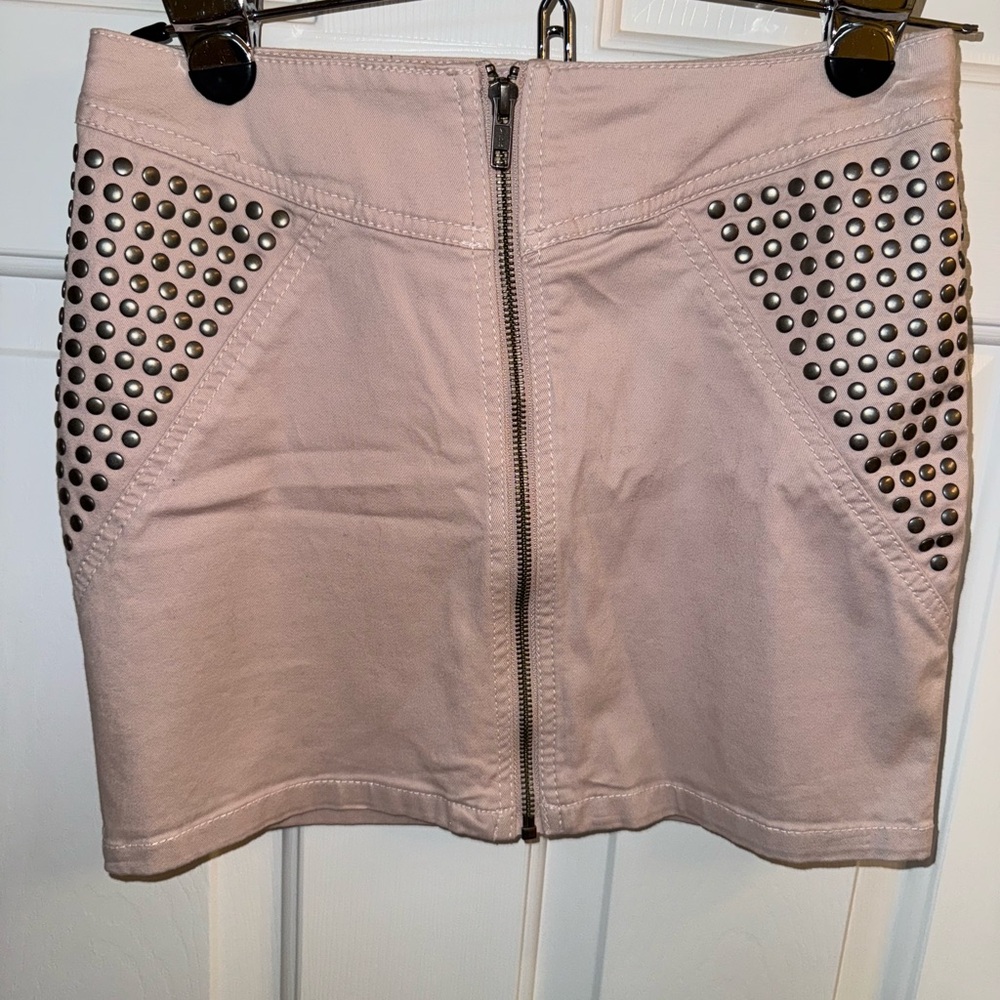 H&M Embellished Mini Pencil Skirt
